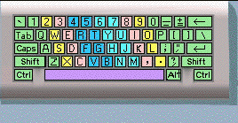 Using "Home Row" on the Keyboard.